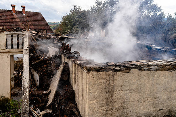 Professional Soot Cleanup technician working in Skillman, NJ